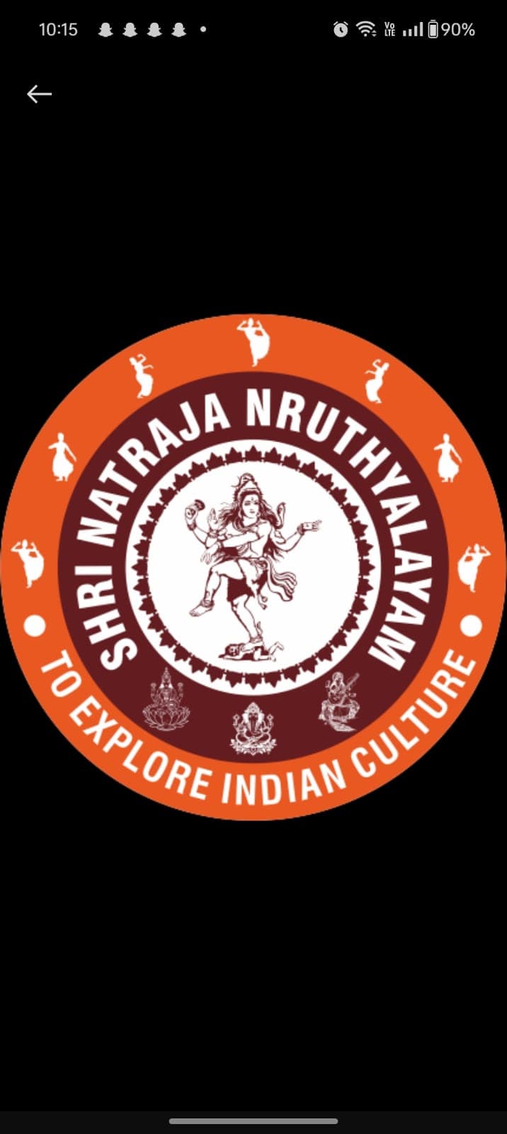 Official Shri Natraja Nruthyalayam logo